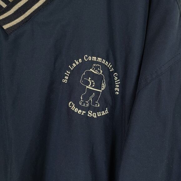 VTG Weekend Gear Salt Lake Community College Cheer windbreaker pullover mens XL - Picture 3 of 7